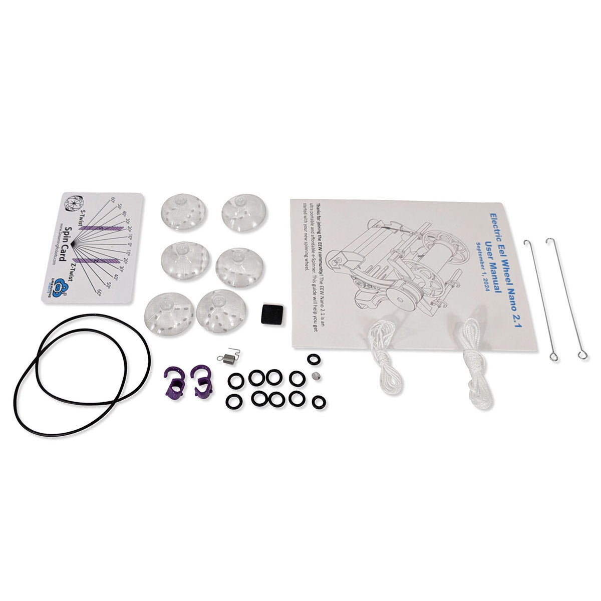 Electric Eel Nano 2.1 Spinning Wheel - The Woolery