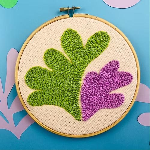 The Edinburgh Craft Club Matisse Punch Needle Kit - C