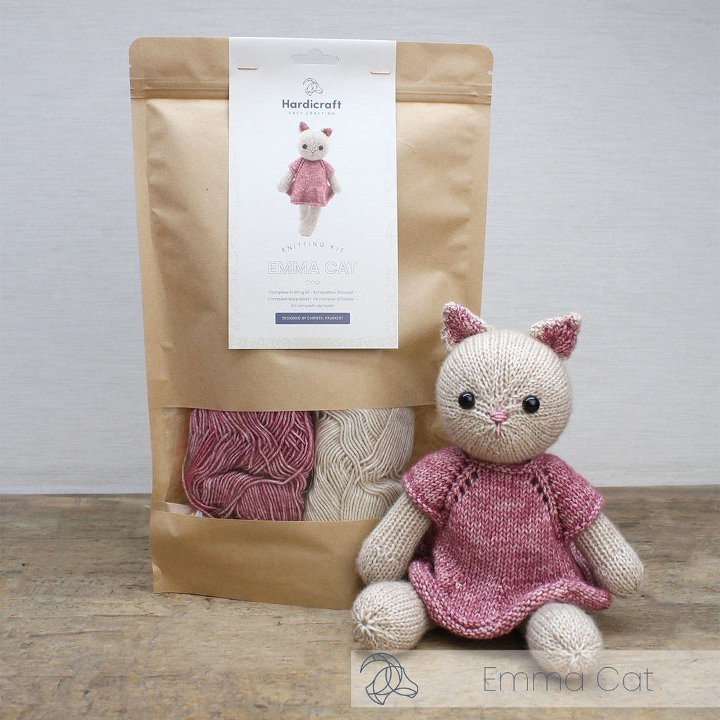 Hardicraft DIY Knitting Kit - Emma Cat