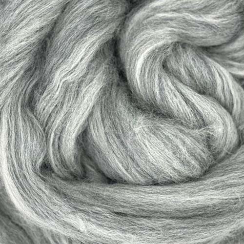 Blue Faced Leicester Top - Grey