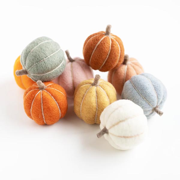 Sculpting with Wool Needle Felting Kit - Pumpkin Party - B