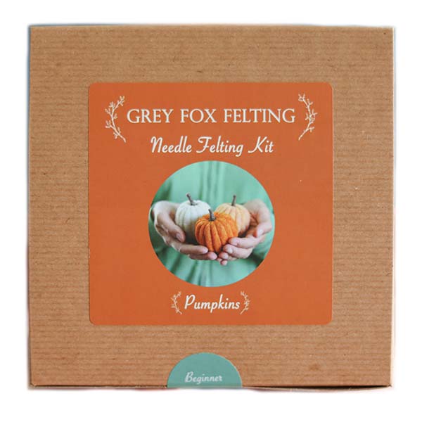 Needle Felting Pumpkins Kit - Box