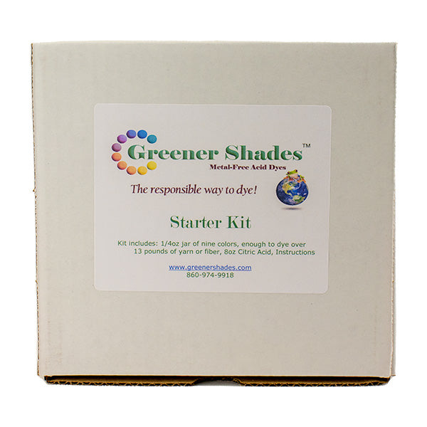 Greener Shades Dye Starter Kit - Package