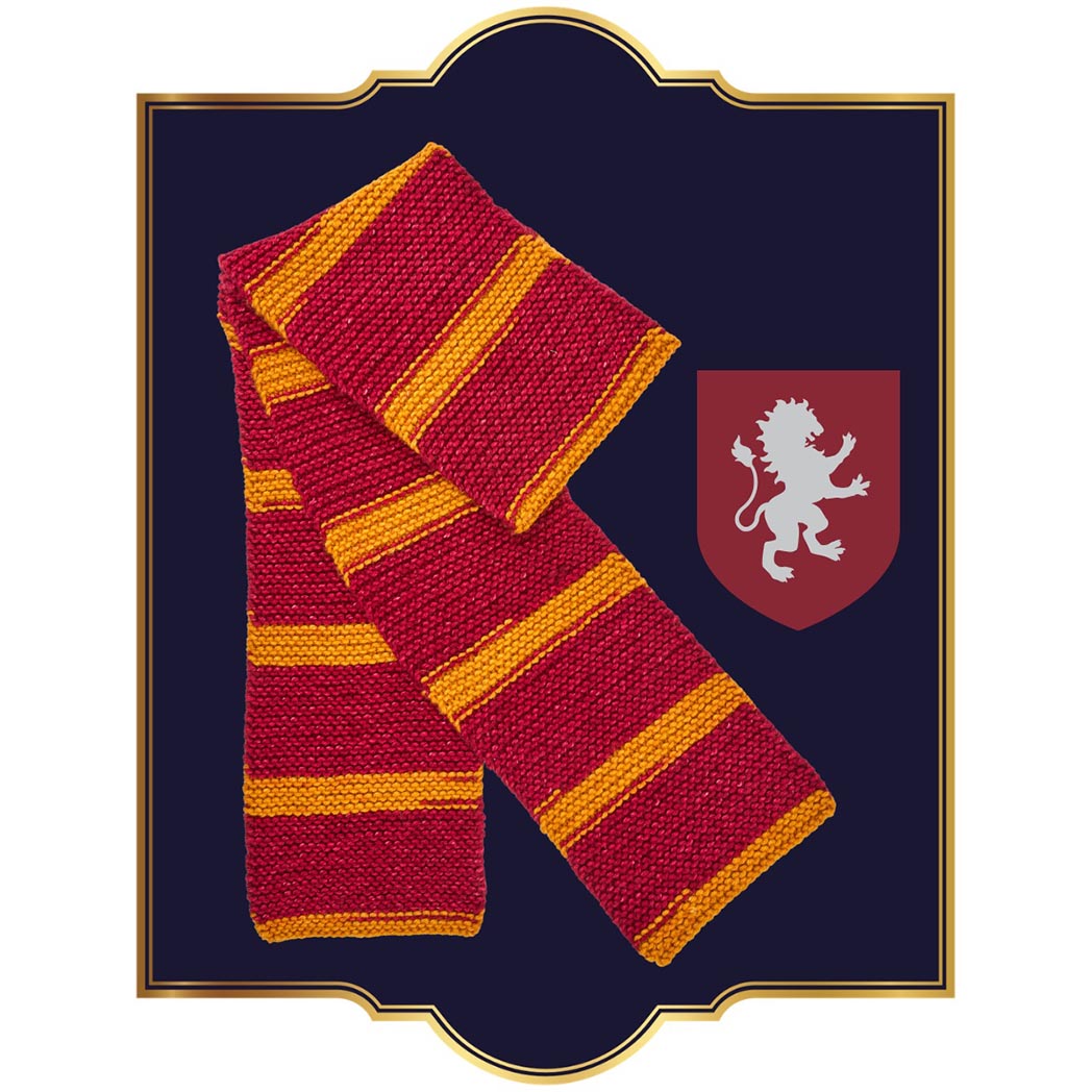 Harry Potter Scarf Yarn - Gryffindor Scarf