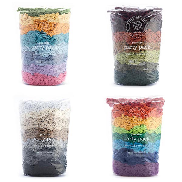 Friendly Loom PRO Size Loops - Party Pack