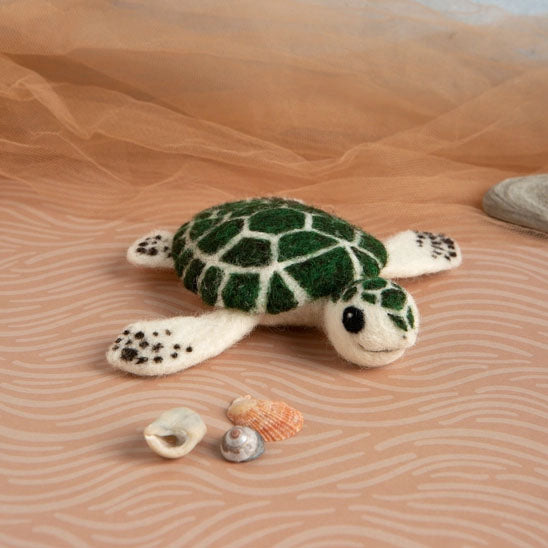 Baby Sea Turtle Needle Felting Kit
