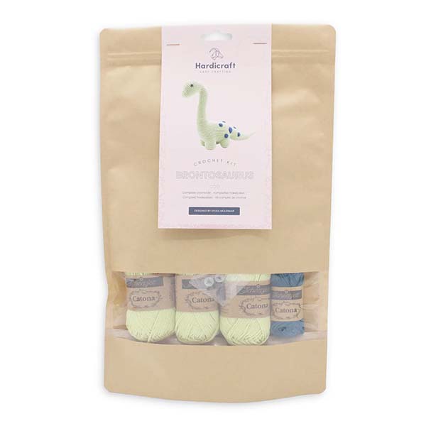 Hardicraft DIY Crochet Kit - Brontosaurus - Package