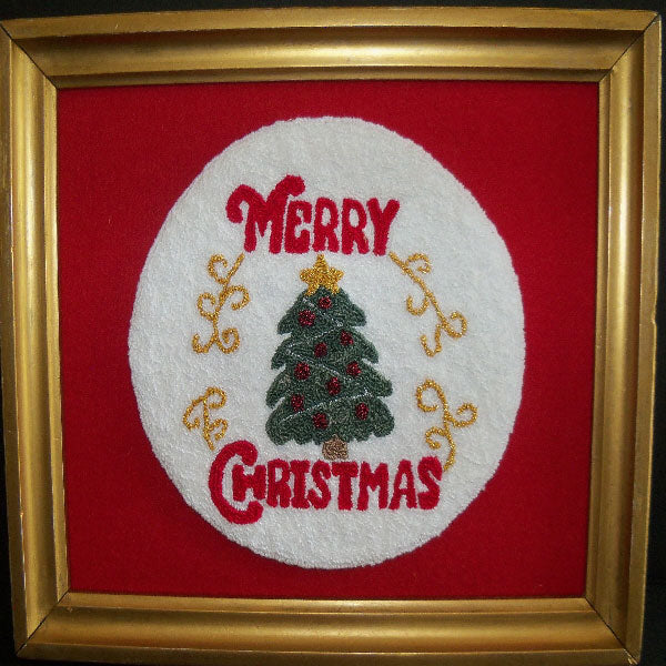 Punch Needle Kit - Merry Christmas