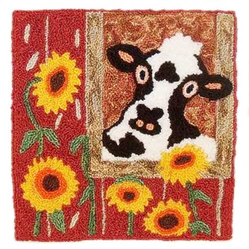 Punch Needle Kit - Barnyard View