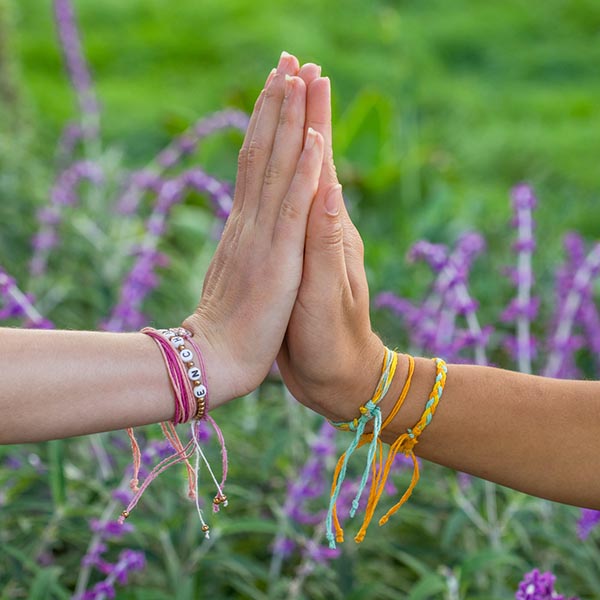 Tide Together Layered Hemp Cord Bracelet Kit - d
