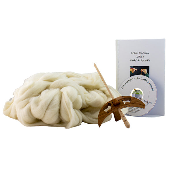 Learn to Spin with the Turkish Spindle Kit