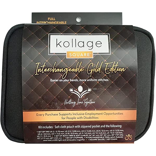 Kollage Square Interchangeable Gold Edition - 892759401579