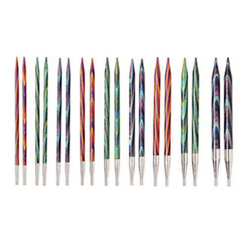Options Interchangeable Mosaic Circular Knitting Needle Set - 6091323046442
