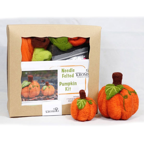 Kromski Needle Felting Kit - Pumpkin