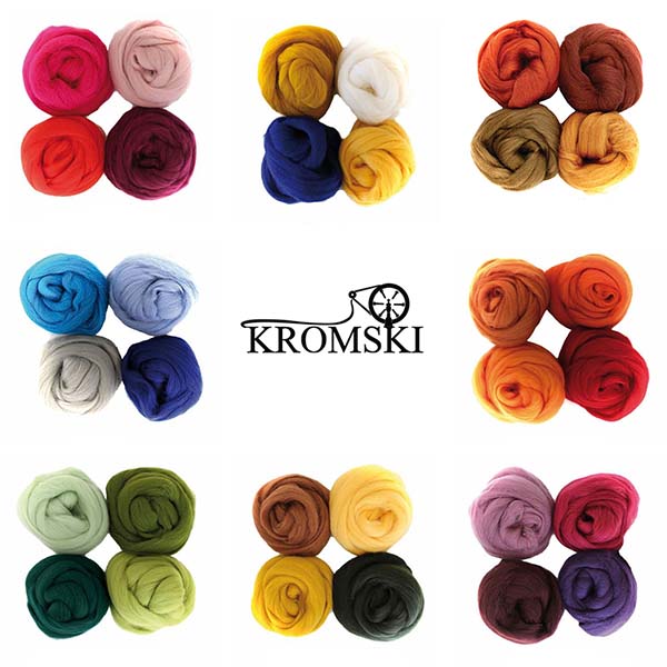 Kromski Merino Wool Felting Pack