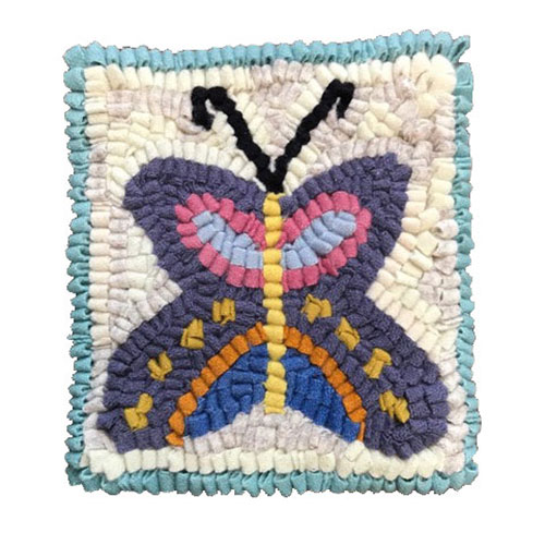 Beginner Rug Hooking Kit - Butterfly