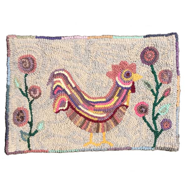 Rug Hooking Kit - Funky Rooster