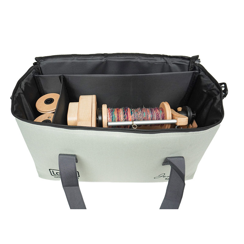 Louet Jenn-E Electric Spinning Wheel w/ Carry Bag - The Woolery