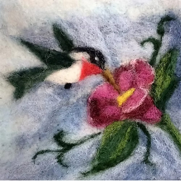 MORMOR Felting Kit - Hummingbird - The Woolery