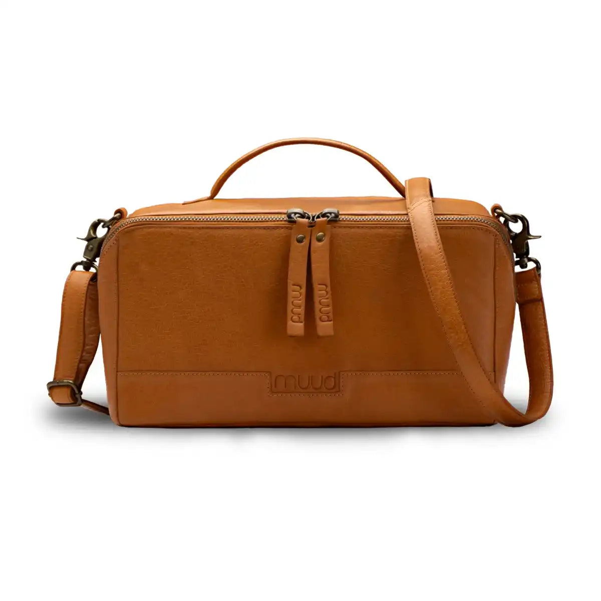 muud Cleo Midi – Leather Crossbody Project Bag - The Woolery