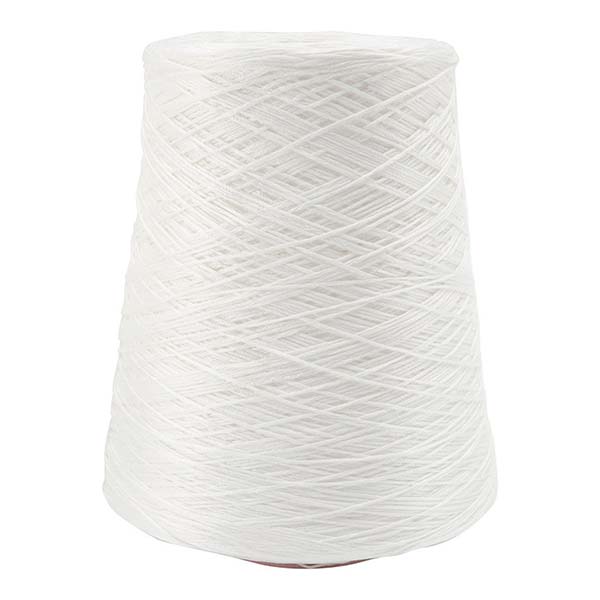Mercerized Egyptian Perle Bleached Cotton Yarn - 10/2