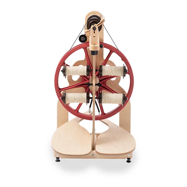Schacht Ladybug Spinning Wheel - Front