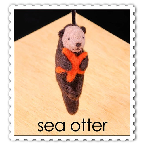 WoolPets Needle Felting Kit - Sea Otter - 907170010337