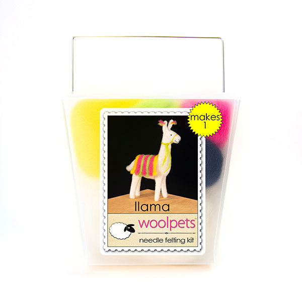 WoolPets Needle Felting Kit - Llama
