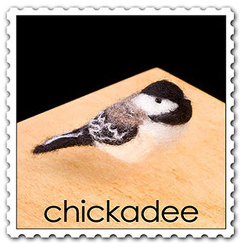 WoolPets Needle Felting Kit - Chickadee - 907170010313