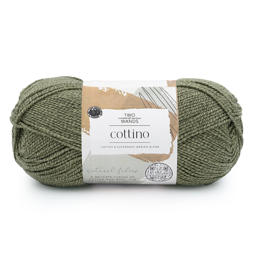 Lion Brand Cottino Yarn - Dill