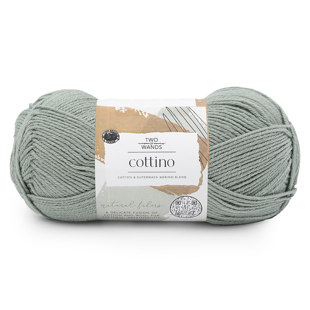 Lion Brand Cottino Yarn - Eucalyptus