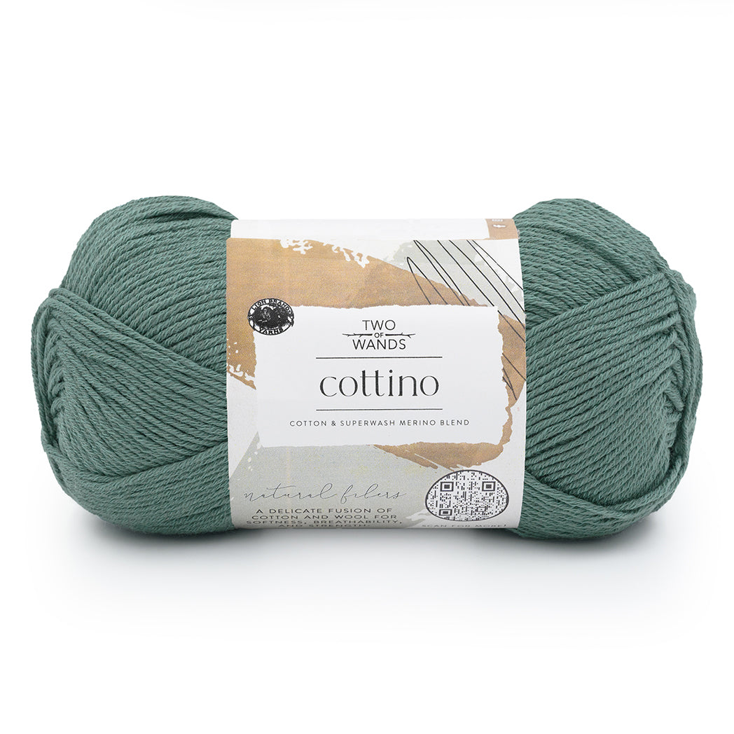 Lion Brand Cottino Yarn - Mineral