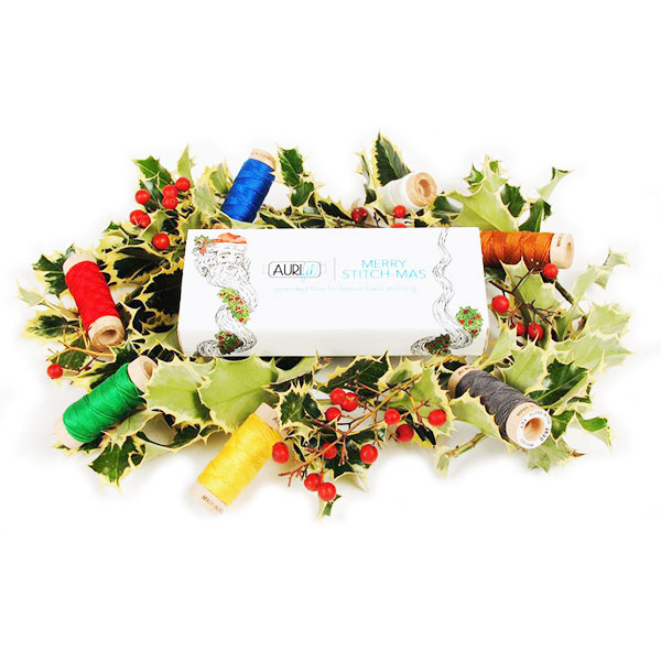 Aurifil Merry Stitch-Mas Floss Collection