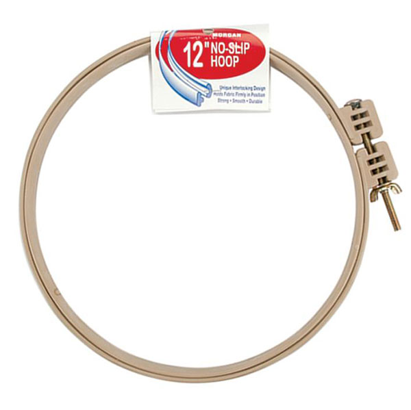 Morgan Plastic No-Slip Hoop 12" - The Woolery