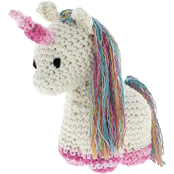 Hoooked Amigurumi DIY Kit w/ Eco Barbante Yarn - Unicorn Nora - 8718503949321