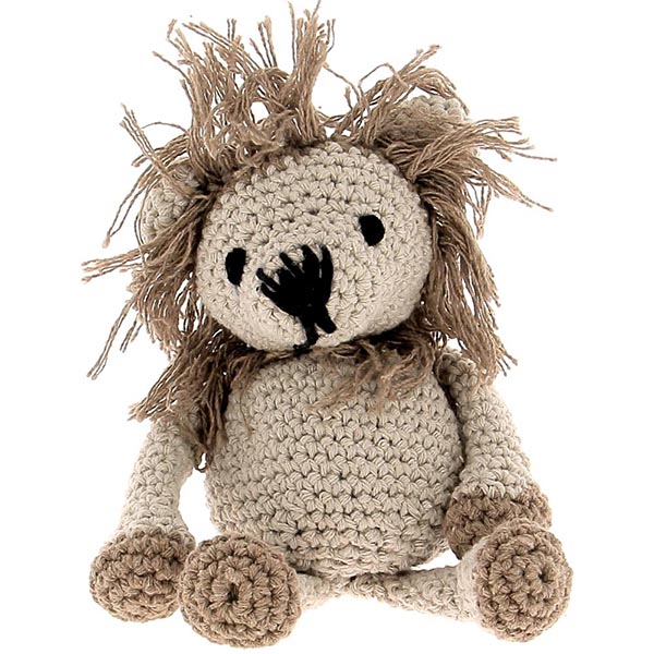 Hoooked Amigurumi DIY Kit w/ Eco Barbante Yarn - Lion Leroy - 8718503949420
