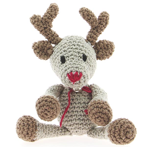 Hoooked Amigurumi DIY Kit w/ Eco Barbante Yarn - Reindeer Rue - 8719874830997