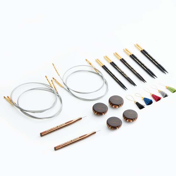 Lantern Moon Ebony Interchangeable Needle Set - Legacy Components