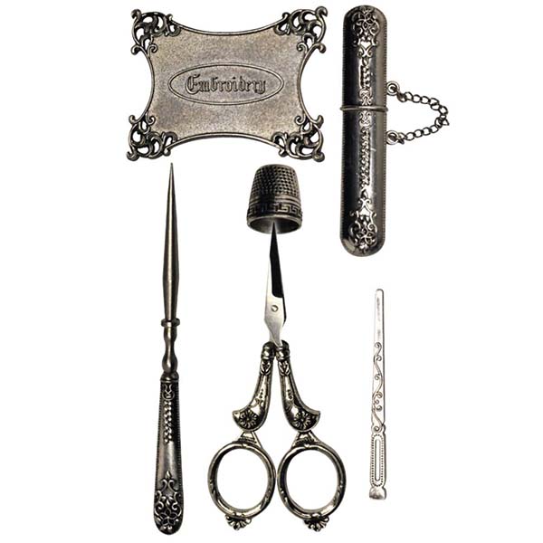 Sullivans Heirloom Embroidery Accessories Box - Components