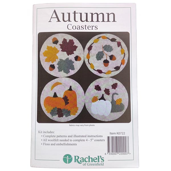 Felt Coaster Kit - Autumn - Package