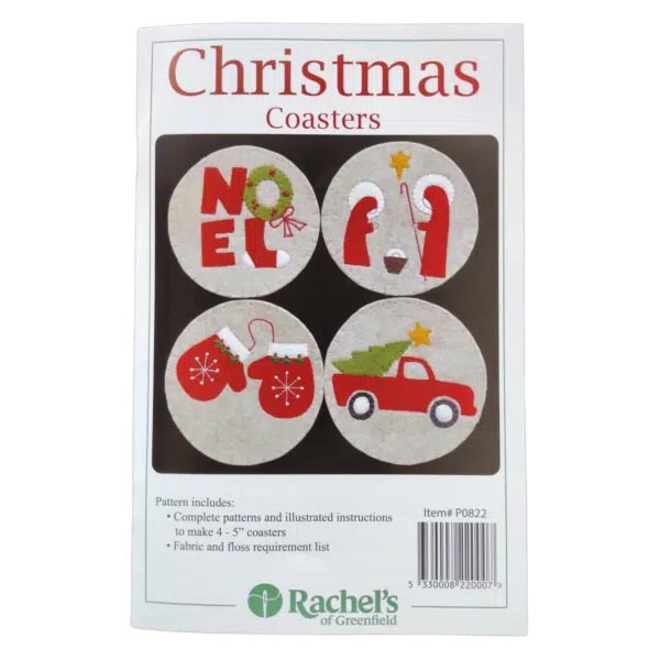 Felt Coaster Kit - Christmas - Package