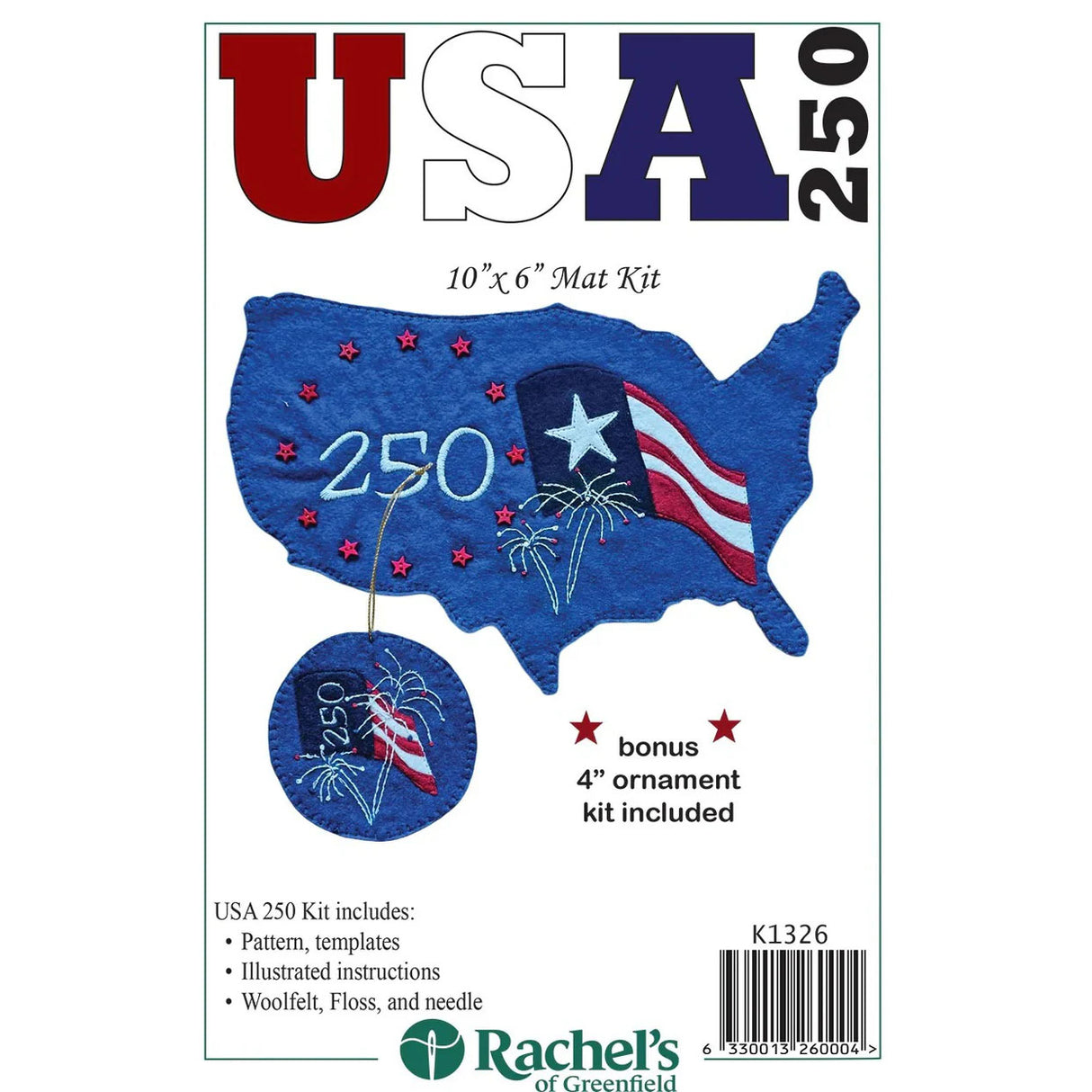Felt Mat Kit - USA 250
