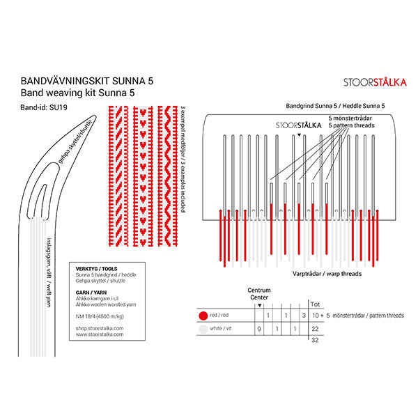 Stoorstalka Band Weaving Kit - Professional - b