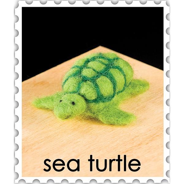 WoolPets Needle Felting Kit - Sea Turtle - 907170010054