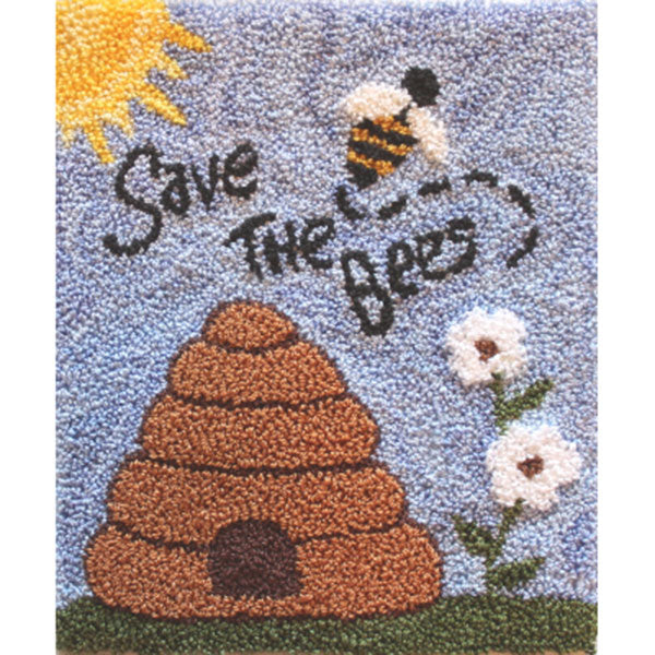 Punch Needle Kit - Save the Bees