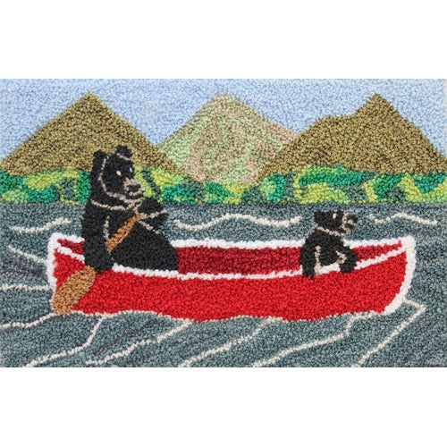 Punch Needle Kit - Canoe Bear