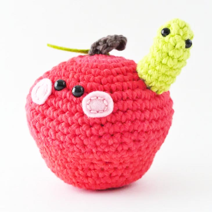 The Pudgy Rabbit Crochet Kit - Apple - Product Image