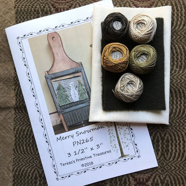 Punch Needle Kit - Merry Snowman