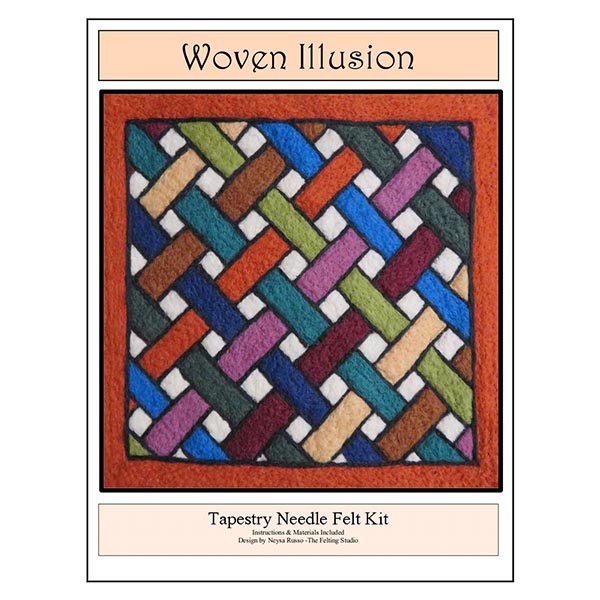 Tapestry Felting Kit - Woven Illusion - Package