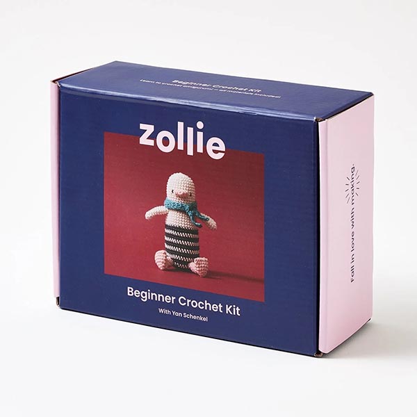 Zollie Beginner Crochet Kit Amigurumi Duck - Package